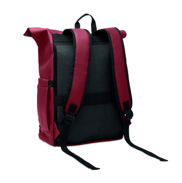 Лого трейд pекламные подарки фото: Rolltop laptop rucksack 600D