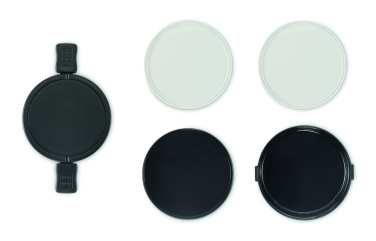 Лого трейд бизнес-подарки фото: PP two-tier lunch box 950 ml