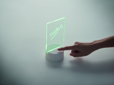 Лого трейд pекламные подарки фото: Light-up LED memo board
