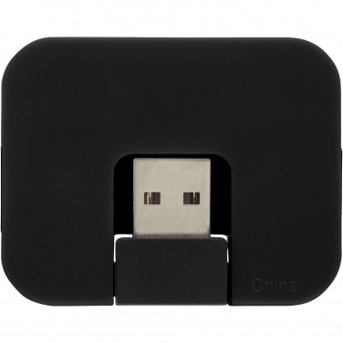 Logotrade profilprodukter bild: Gaia 4 portars USB-hubb