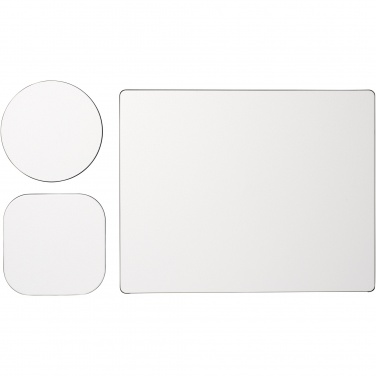 Logotrade profilreklam bild: Brite-Mat® Set 1 med musmatta och underlägg