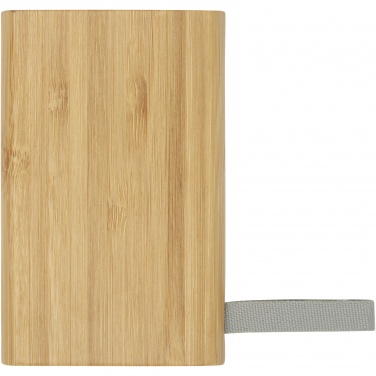 Logotrade reklamprodukter bild: Tulda 5000 mAh powerbank bambu