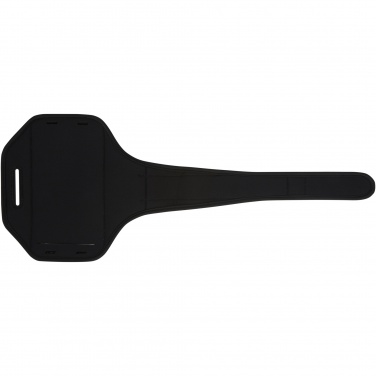 Logotrade reklamprodukter bild: Haile reflekterande smartphone-armband med transparent skydd