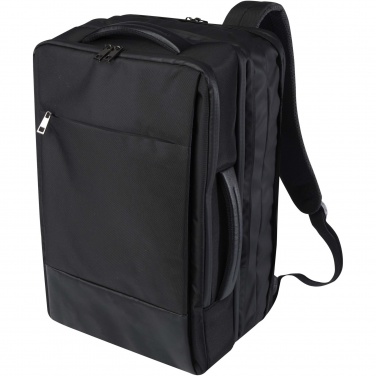 Logotrade profilreklam bild: Expedition Pro 17-tums expanderbar laptopväska av återvunnet GRS-material, 35 l