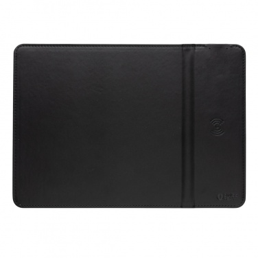 Logotrade kampanjprodukter bild: Swiss Peak Musmatta,10W trådlös laddning i RCS återvunnen PU