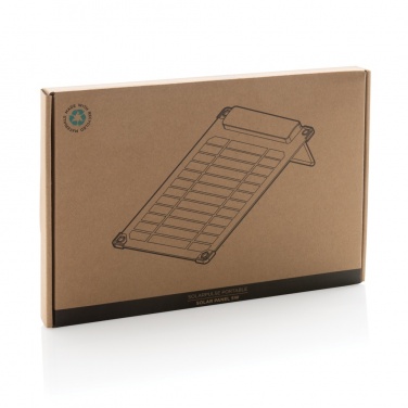 Logotrade kampanjprodukter bild: Solarpulse 5W bärbar solcellspanel rplast