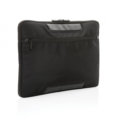 Logotrade profilprodukter bild: Swiss Peak AWARE™ RPET Voyager 15.6" laptopsleeve