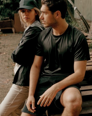 Logotrade profilprodukter bild: Iqoniq Tikal quick-dry sport t-shirt i återvunnen polyester