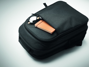 Logotrade profilprodukter bild: 300D RPET Dataryggsäck