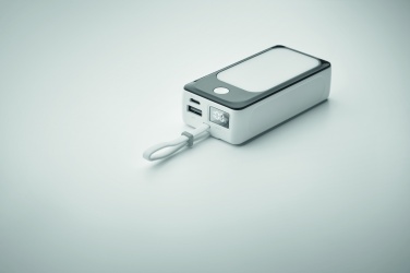 Logotrade presentreklam bild: Powerbank 10.000mAh med COB
