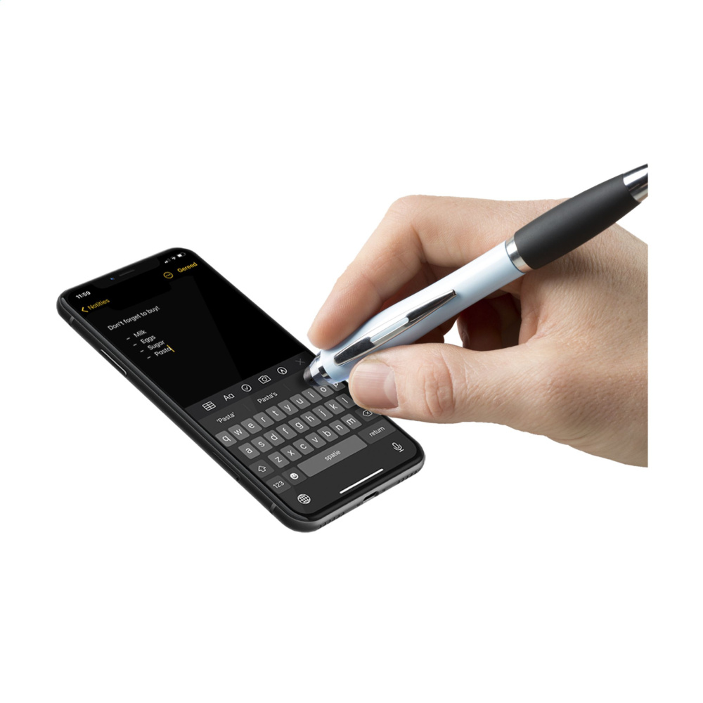 Logotrade reklamprodukter bild: Athos Color Touch stylus penna