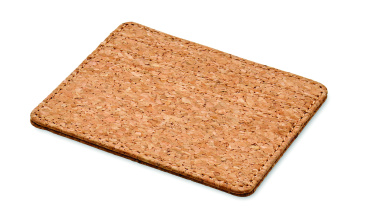 Logotrade reklamprodukter bild: Kontokortshållare i kork/RFID