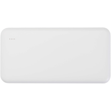 Logotrade profilreklam bild: Intan 10 000 mAh 10 W powerbank av återvunnen plast