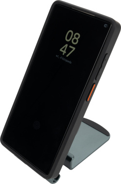 Logotrade reklamprodukter bild: Telefonhållare med trådlös laddare