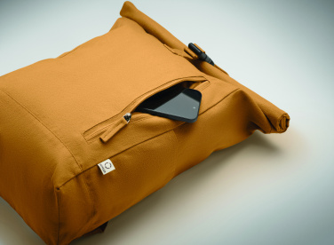 Logotrade profilreklam bild: Rolltop-ryggsäck 390 gr/m²