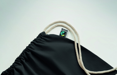 Logotrade profilreklam bild: Gymnastikpåse Fairtrade 180gr