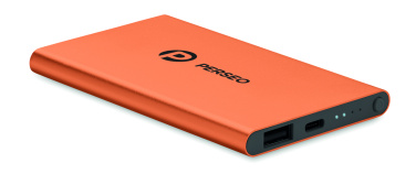 Logotrade reklamprodukter bild: Powerbank 4000mAh typ C