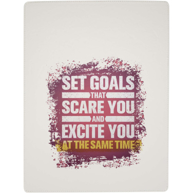 Logotrade profilprodukter bild: Clast A4 skrivplatta med magnetisk förslutning och kulspetspenna (svart bläck) av återvunnet RCS-material