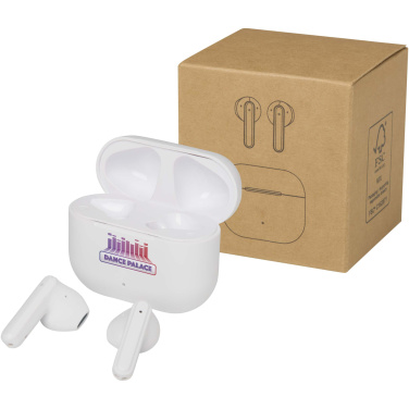 Logotrade presentreklam bild: Altais True Wireless Bluetooth®-öronsnäckor av återvunnen plast