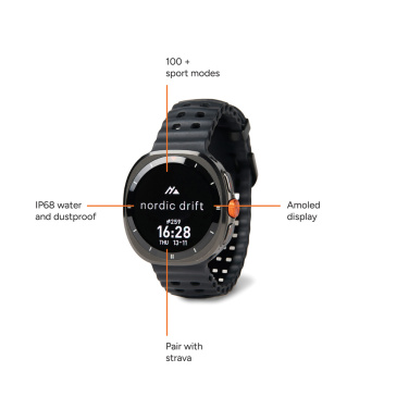 Logotrade kampanjprodukter bild: Nordic Drift Titan högpresterande klocka